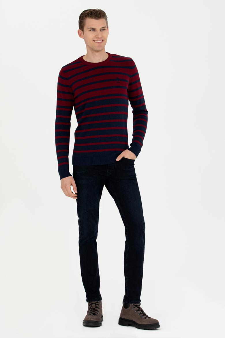 Erkek Bordo Kazak - 50272124019