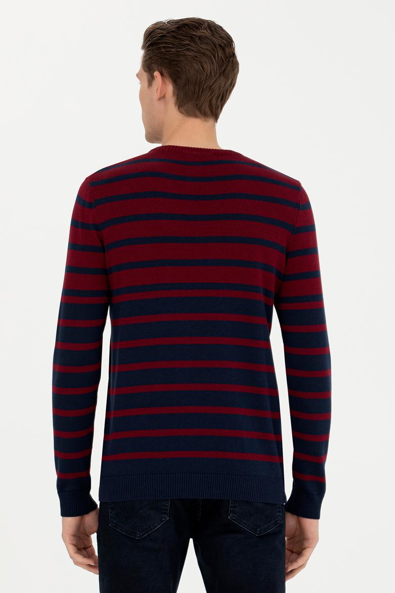 Erkek Bordo Kazak - 50272124019