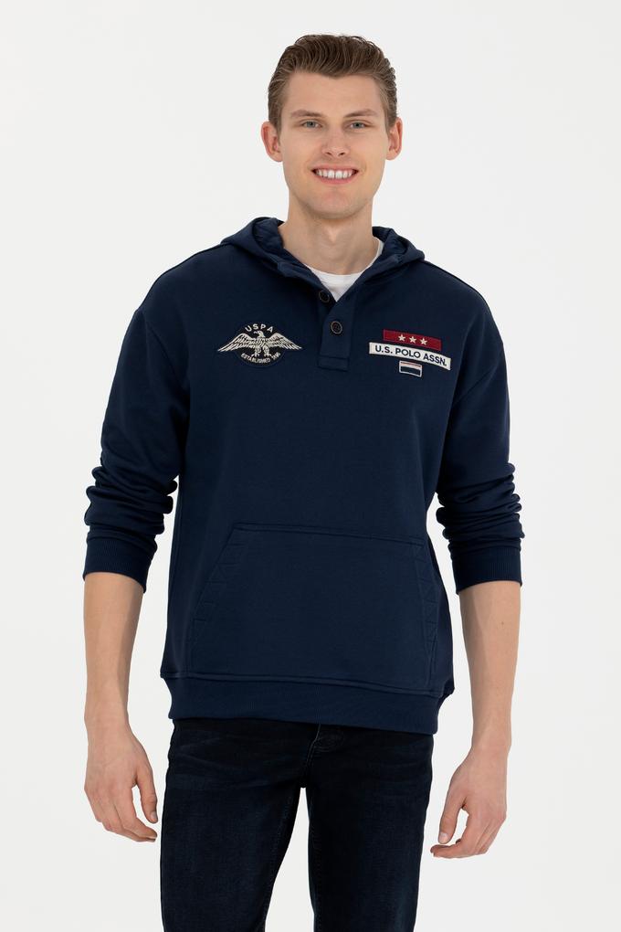 Erkek Lacivert Sweatshirt