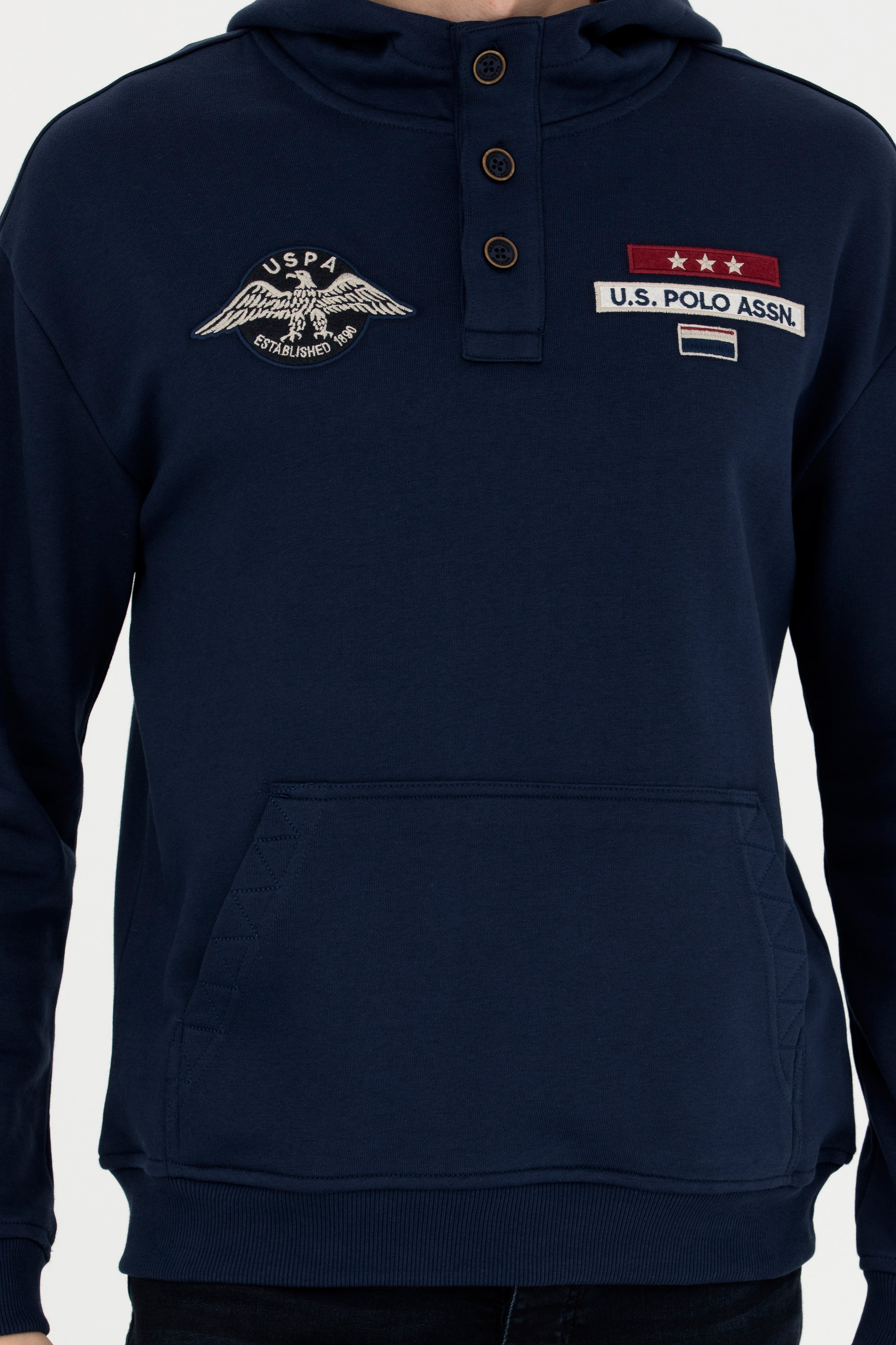 Erkek Lacivert Sweatshirt