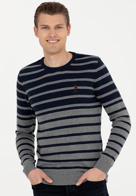 Erkek Gri Melanj Kazak - 50272124001