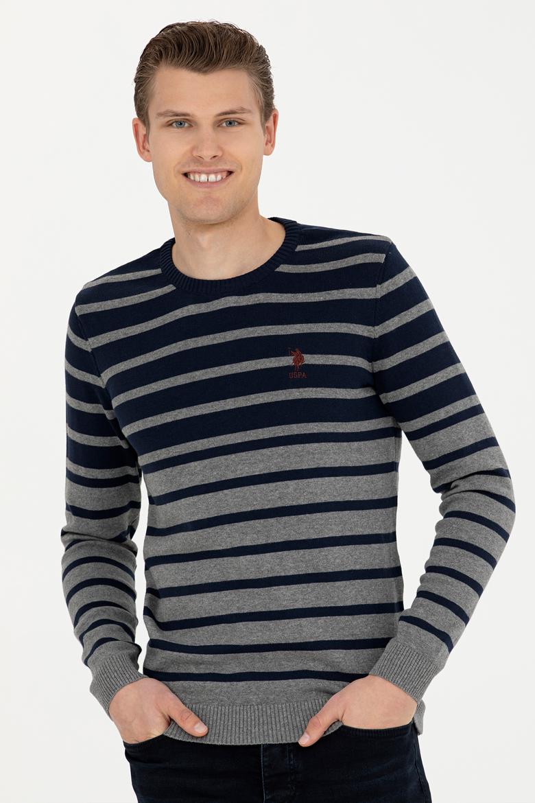 Erkek Gri Melanj Kazak - 50272124001