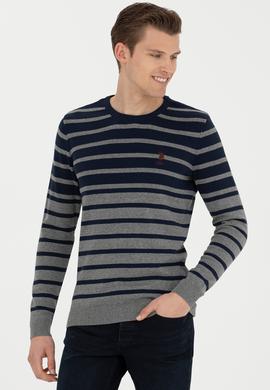 Erkek Gri Melanj Kazak - 50272124001