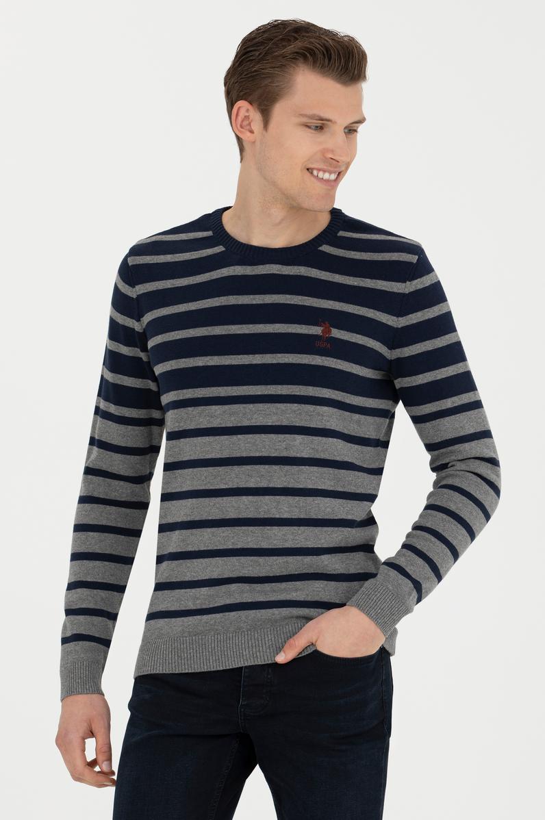 Erkek Gri Melanj Kazak