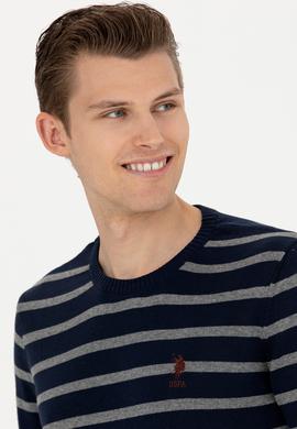 Erkek Gri Melanj Kazak - 50272124001