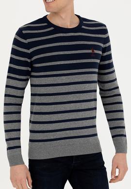 Erkek Gri Melanj Kazak - 50272124001