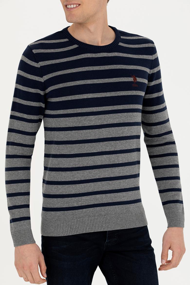 Erkek Gri Melanj Kazak - 50272124001