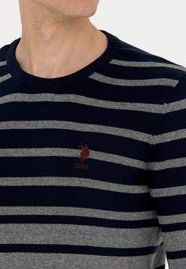 Erkek Gri Melanj Kazak - 50272124001