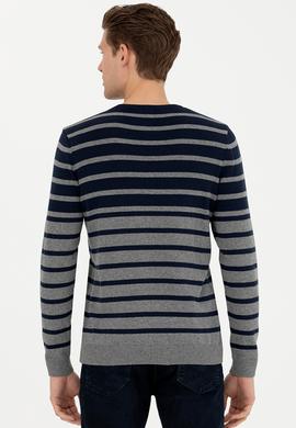 Erkek Gri Melanj Kazak - 50272124001