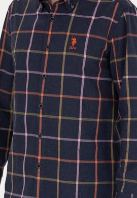 Erkek Lacivert Uzun Kollu Gömlek - 50276311001