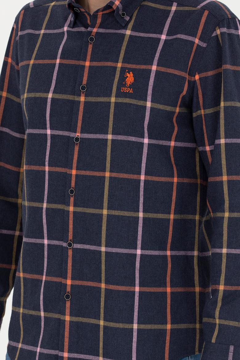 Erkek Lacivert Uzun Kollu Gömlek - 50276311001