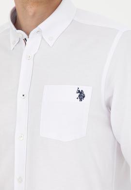 Erkek Beyaz Uzun Kollu Gömlek - 50279439005