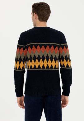 Erkek Lacivert Kazak - 50270999001