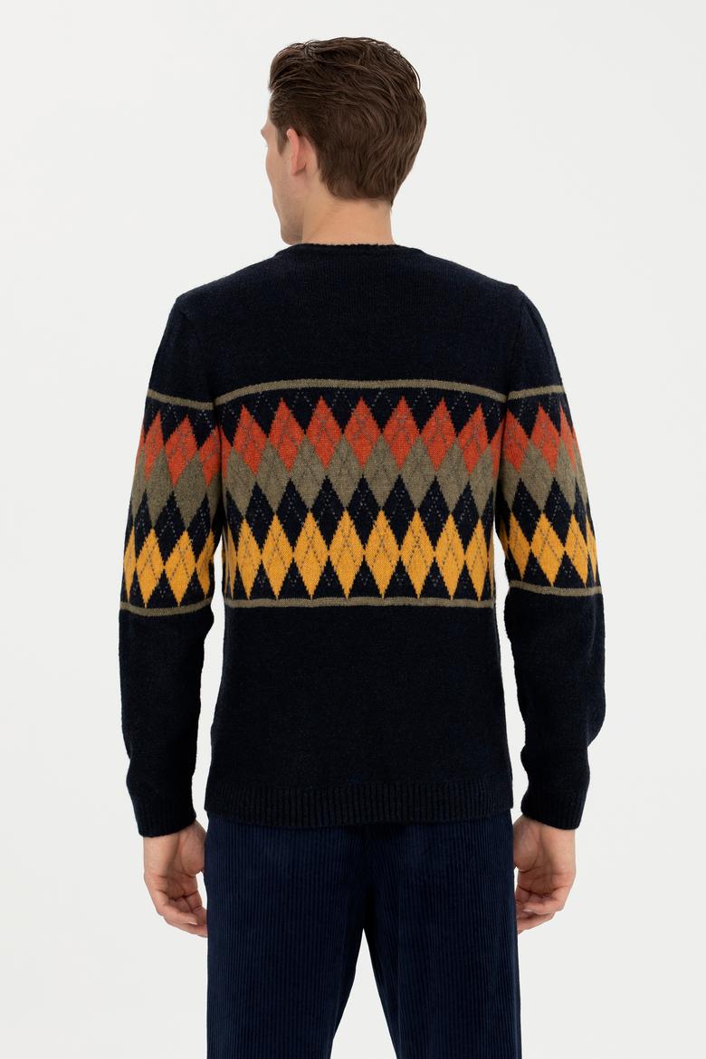 Erkek Lacivert Kazak - 50270999001