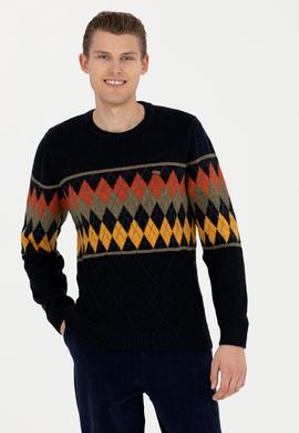 Erkek Lacivert Kazak - 50270999001