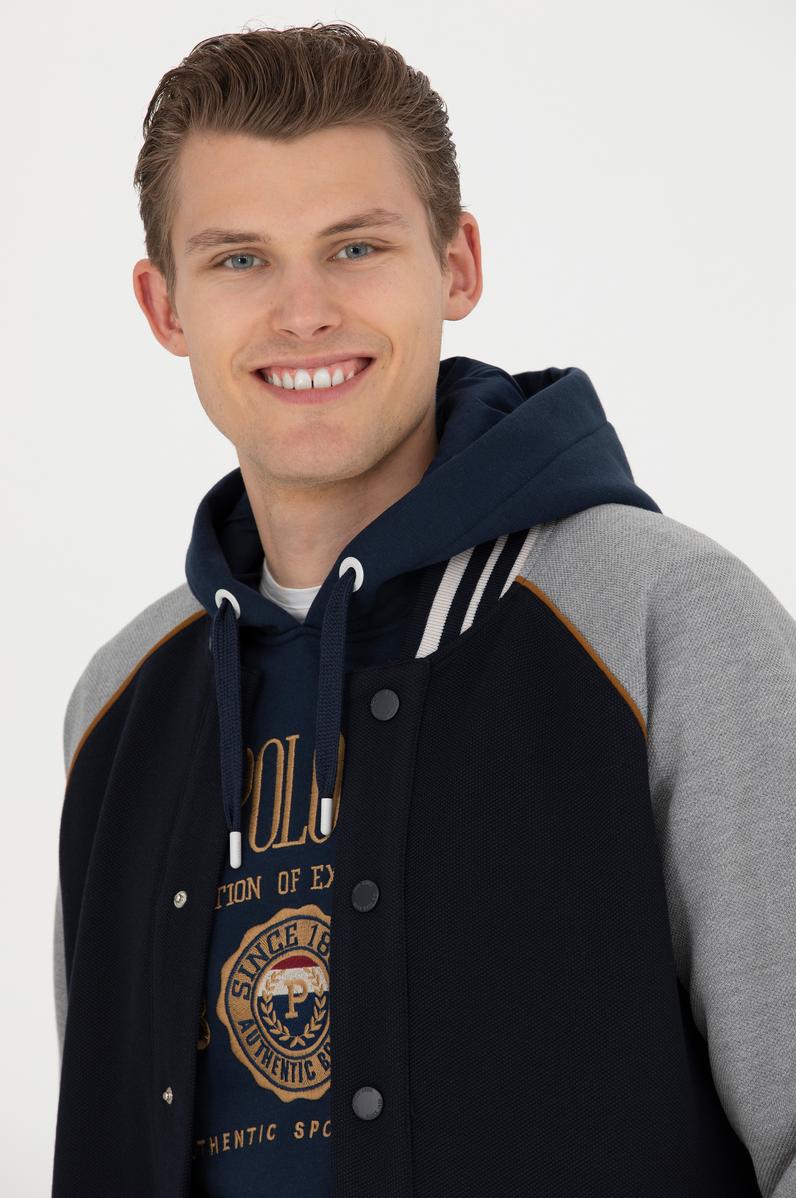 Erkek Lacivert Örme Hırka