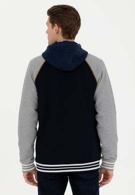 Erkek Lacivert Örme Hırka - 50270821006