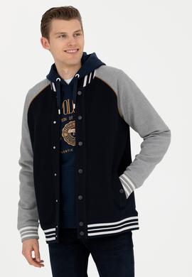 Erkek Lacivert Örme Hırka - 50270821006