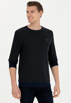 Erkek Lacivert Sweatshirt - 50270839001
