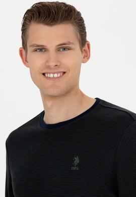 Erkek Lacivert Sweatshirt - 50270839001