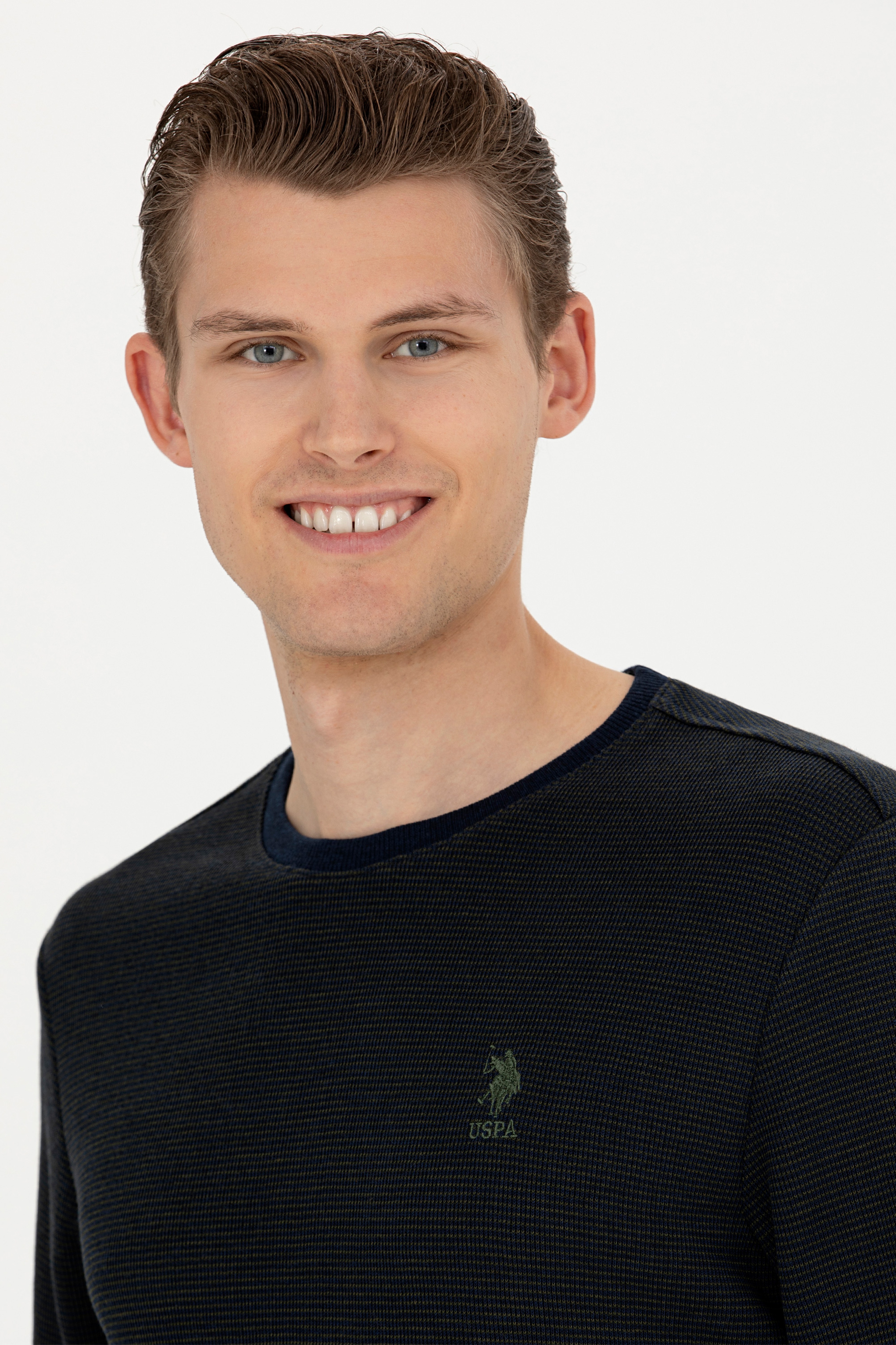 Erkek Lacivert Sweatshirt - Image 2