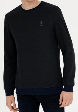 Erkek Lacivert Sweatshirt - 50270839001
