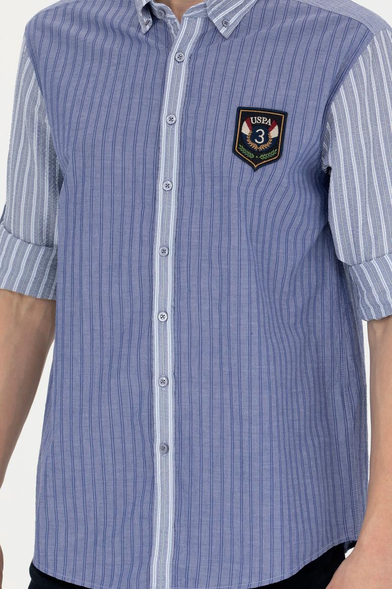 Erkek Lacivert Uzun Kollu Gömlek - 50272418017