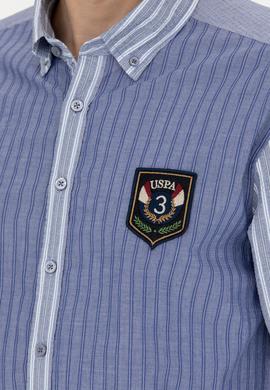 Erkek Lacivert Uzun Kollu Gömlek - 50272418016