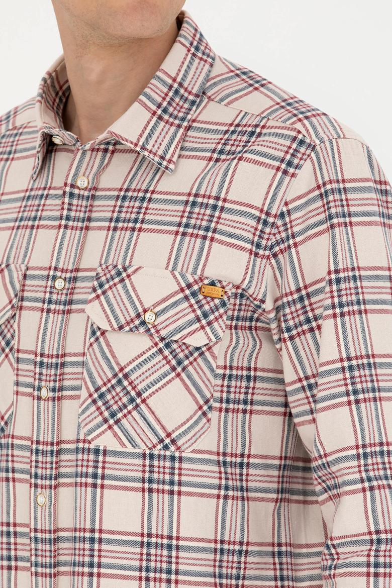 Erkek Taş Uzun Kollu Gömlek - 50272508018