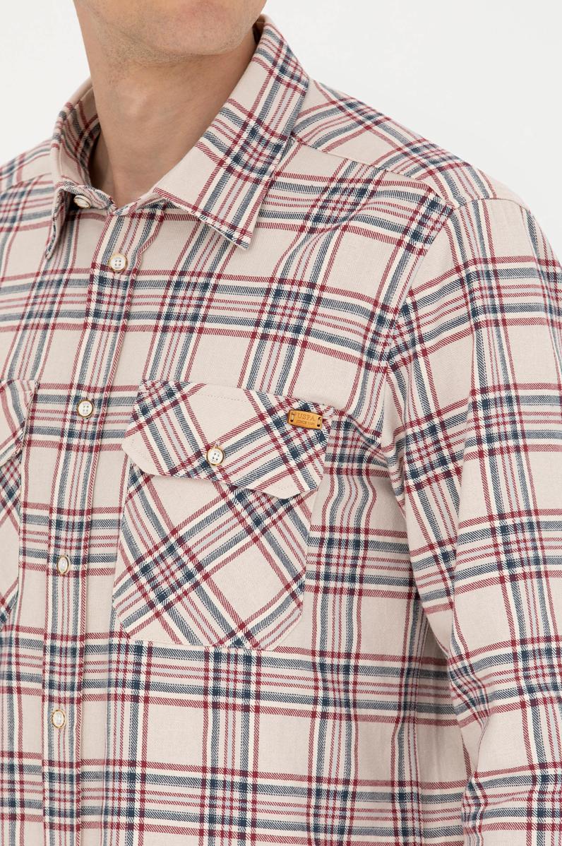 Erkek Taş Uzun Kollu Gömlek