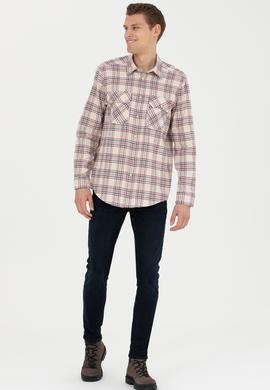 Erkek Taş Uzun Kollu Gömlek - 50272508018