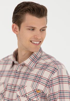 Erkek Taş Uzun Kollu Gömlek - 50272508018