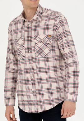 Erkek Taş Uzun Kollu Gömlek - 50272508018