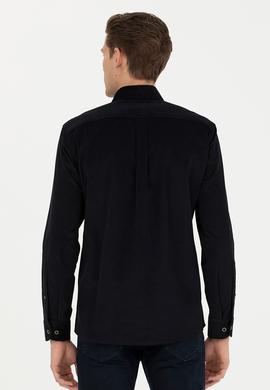 Erkek Siyah Uzun Kollu Gömlek - 50272683024