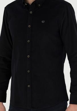 Erkek Siyah Uzun Kollu Gömlek - 50272683024