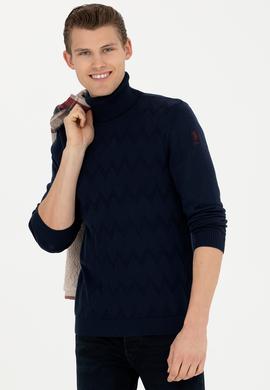 Erkek Lacivert Kazak - 50270980020