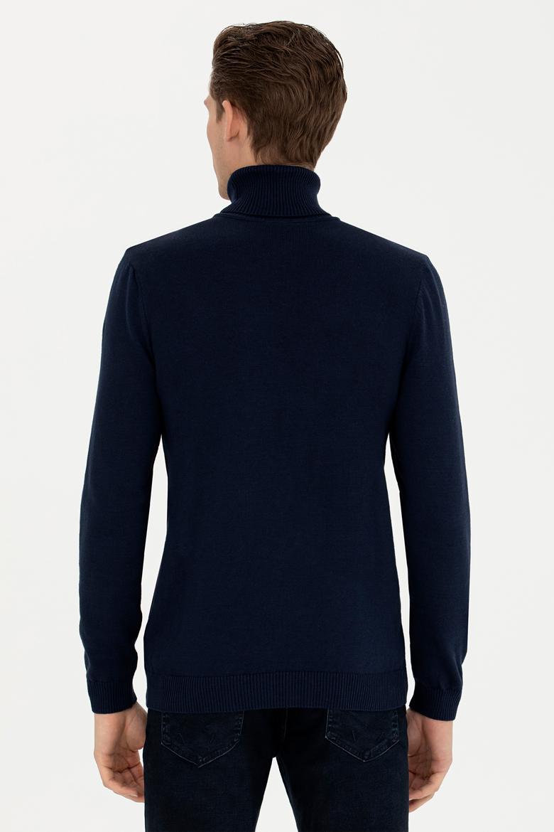 Erkek Lacivert Kazak - 50270980020