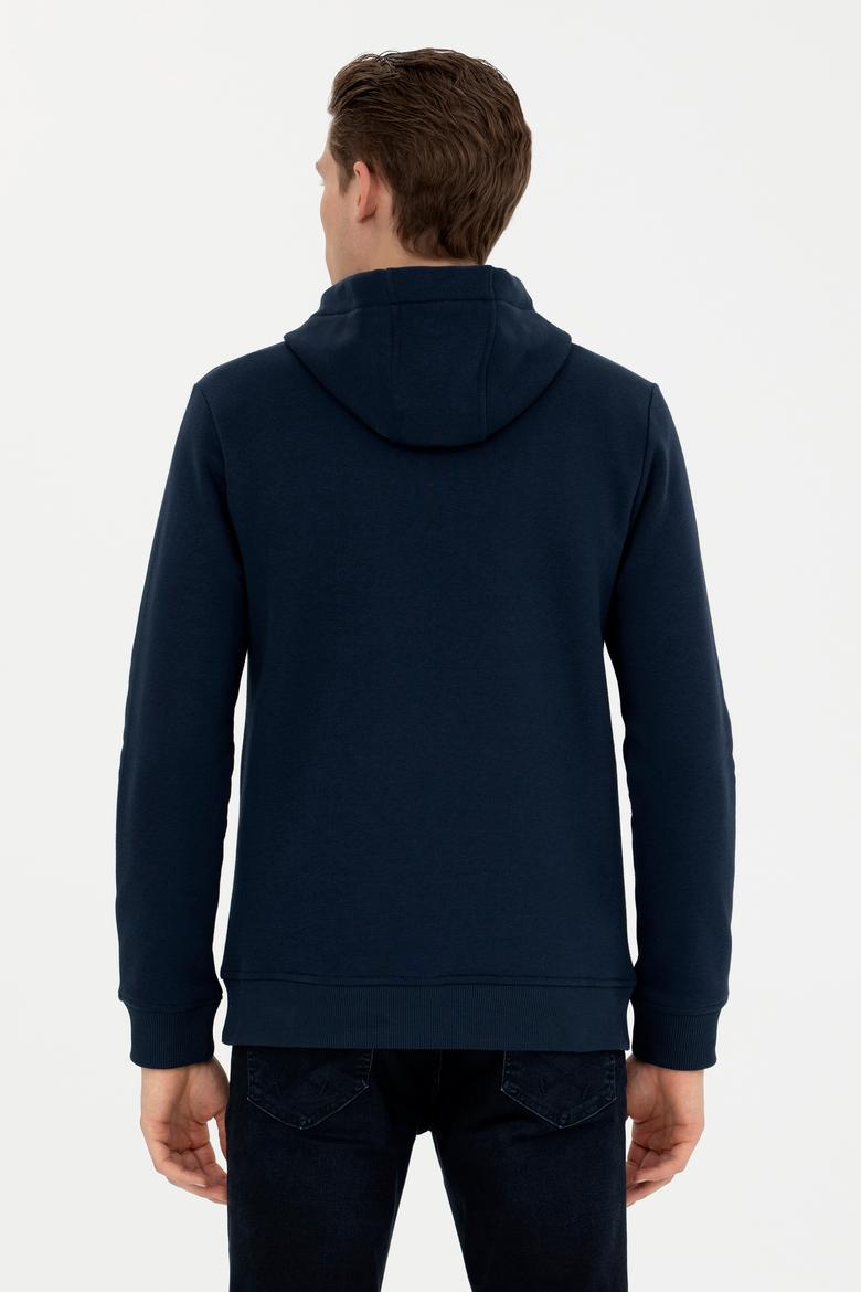 Erkek Lacivert Sweatshirt - 50270786005
