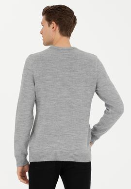 Erkek Gri Melanj Kazak - 50270976002