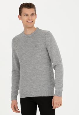 Erkek Gri Melanj Kazak - 50270976002