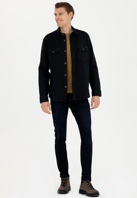 Erkek Antrasit Uzun Kollu Gömlek - 50272648008