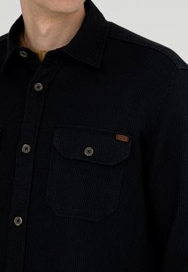 Erkek Antrasit Uzun Kollu Gömlek - 50272648008