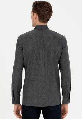 Erkek Lacivert Uzun Kollu Gömlek - 50272660001