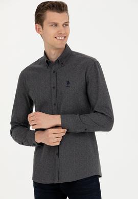 Erkek Lacivert Uzun Kollu Gömlek - 50272660001