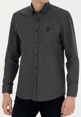 Erkek Lacivert Uzun Kollu Gömlek - 50272660001