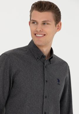 Erkek Lacivert Uzun Kollu Gömlek - 50272660001