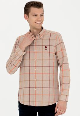 Erkek Kareli Taş Gömlek - 50276311018