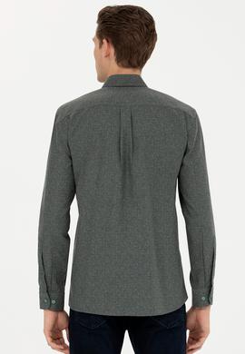 Erkek Mint Uzun Kollu Gömlek - 50272660012