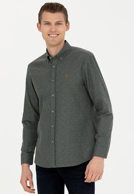 Erkek Mint Uzun Kollu Gömlek - 50272660012