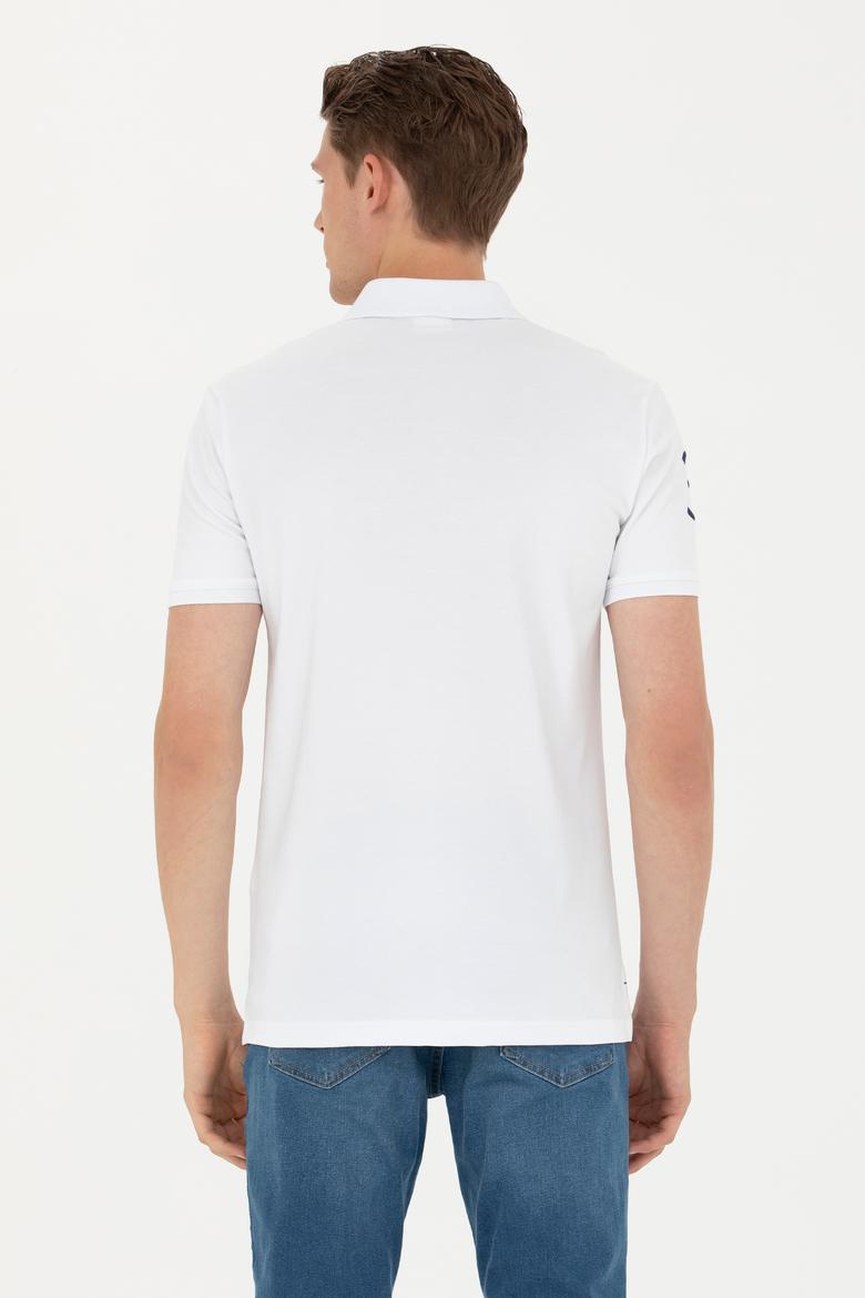 Erkek Beyaz Basic Tişört - 50263004003